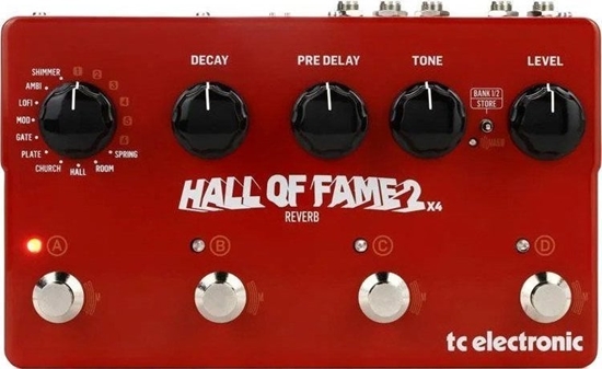 Picture of TC Electronic TC Electronic Hall Of Fame Reverb 2 X4 - Reverb z technologi TonePrint