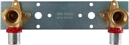 Picture of TDM BRASS BRACKET + FITTINGS 1/2X20 PRESS FIT