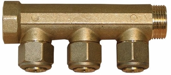 Изображение TEA 3/4 ford.rør 3x1/2 - studse 15 mm