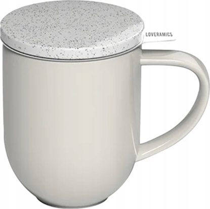 Attēls no Tea mug with an infuser and lid Loveramics Pro Tea Beige, 300 ml
