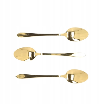 Picture of Teaspoon set Homla STILO Gold, 3 pcs.