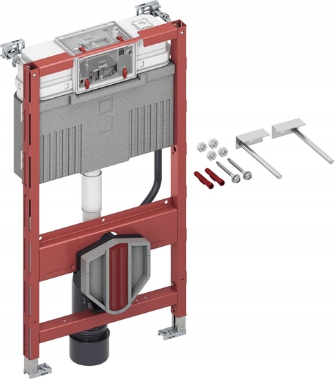 Изображение Tece TECEprofil - uniwersalny stela podtynkowy do WC ze spuczk podtynkow uruchamian z góry lub od przodu, wysoko 980 mm
