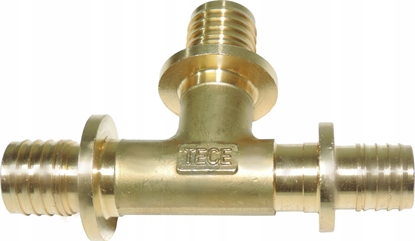 Изображение Tece Trójnik redukcyjny mosiny 20 x 16 x 16mm (760508)