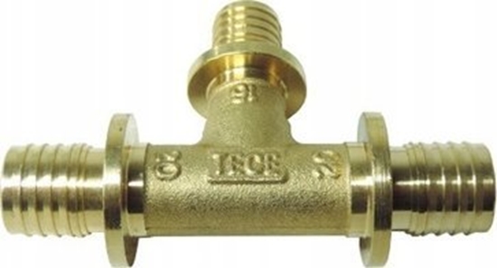 Изображение Tece Trójnik redukcyjny mosiny 32 x 20 x 32mm (760519)