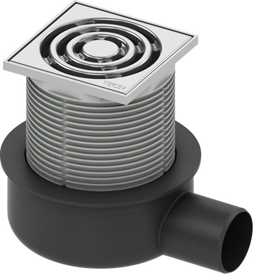 Picture of TECEdrainpoint S50 traps DN50 zemais  hor.izplūde