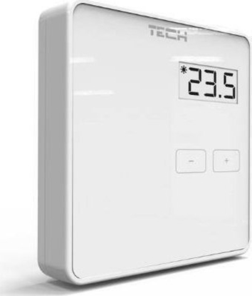 Изображение Tech Przewodowy regulator pokojowy dwustanowy do listwy L-10 R-10b biay