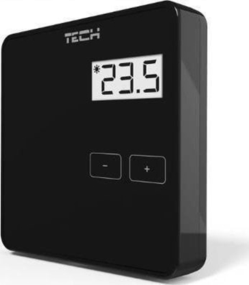 Изображение Tech Przewodowy regulator pokojowy dwustanowy do listwy L-10 R-10b czarny