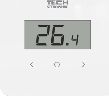 Attēls no Tech Regulator pokojowy przewodowy R-12B do listwy L-X i L-12 dedykowany, biay STR12BWH