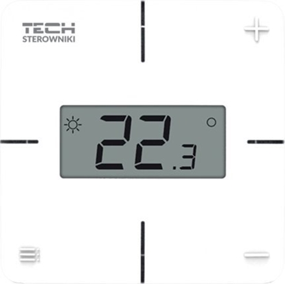 Attēls no Tech Regulator pokojowy przewodowy R-X do listwy L-X dedykowany, biay STRXWH