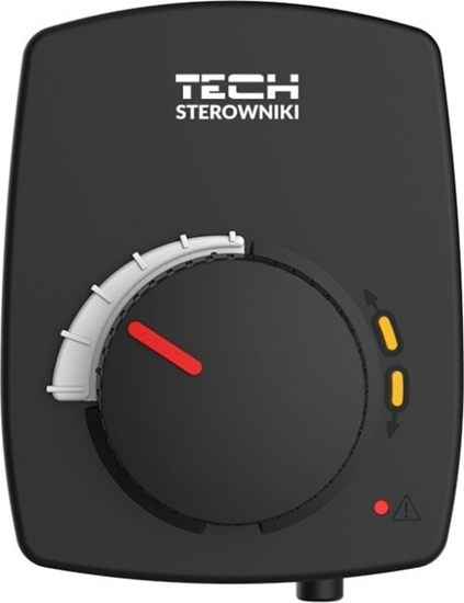Picture of Tech Siownik z 3-punktowym sygnaem 230V AC, czas obrotu 120s, z przewodem 1,5m czarny