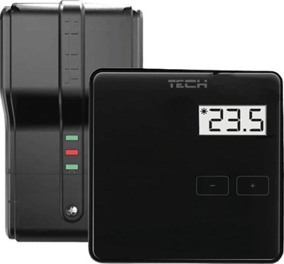 Attēls no Tech Sterownik ST-294V2 pokojowy bezprzewodowy dwustanowy czarny