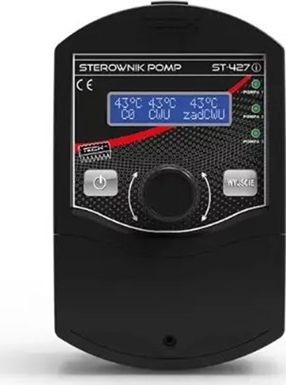 Изображение Tech Sterownik ST-427I do instalacji (3 pompy) czarny
