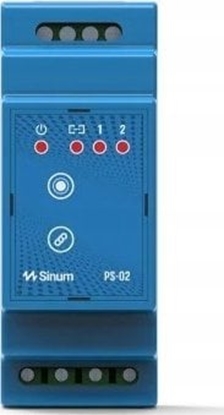 Attēls no TECH Sterowniki Bezprzewodowy przekanik na szyn din niebieski PSZ-02 Tech Sterowniki