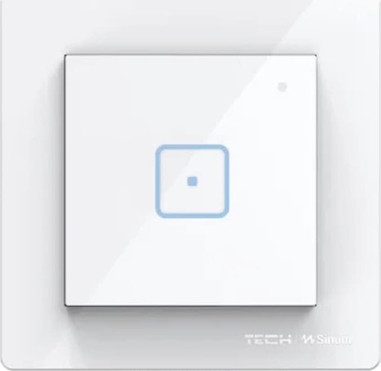 Picture of TECH Sterowniki Bezprzewodowy wcznik jednopolowy biay FS-01 Tech Sterowniki