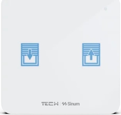 Picture of TECH Sterowniki Bezprzewodowy wcznik rolet biay WZ-02 Tech Sterowniki