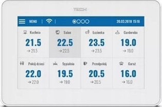 Изображение Tech Uniwersalny panel kontrolny M-12 Biay