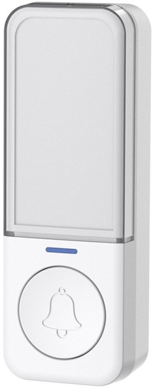 Picture of Techly I-BELL-RING05T Przycisk dzwonka do drzwi Biay Bezprzewodowy