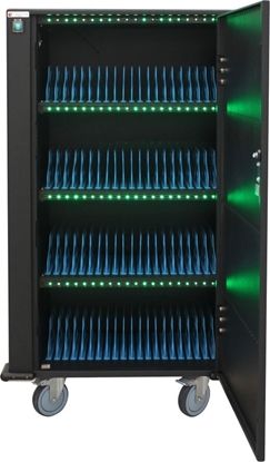 Picture of adowarka Techly Szafa do adowania 80 tabletów telefonów 80 portów USB 5V (108712)