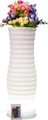 Picture of Techly Techly Wazon na kwiaty z podwietlaniem LED RGB i pilotem