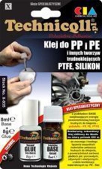 Picture of Technicqll Klej do PP,PE i PTFE 8ml+8g na blistrze /pod zamówienie/