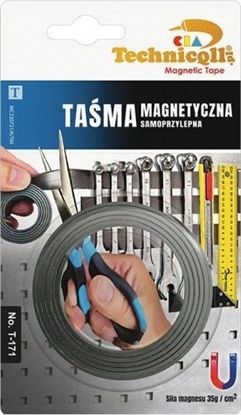 Изображение Technicqll TAMA MAGNETYCZNA SAMOPRZYLEPNA 1MX20MMX1,5MM (1 SZT)
