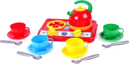 Attēls no Technok Kuchenka gazowa Galinka 3 z czajnikiem i filiankami 1585 p16