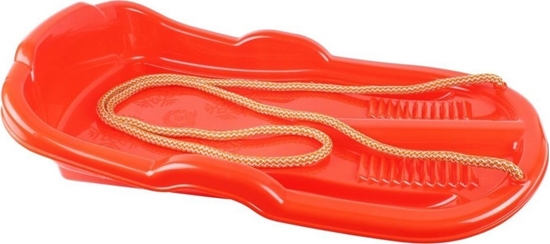 Изображение Technok Sanki Plastikowe lizg Ze Sznurkiem Czerwone 6481