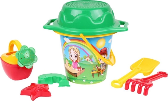 Picture of Technok Zestaw do piasku L Wiaderko + akcesoria TehnoK 1455