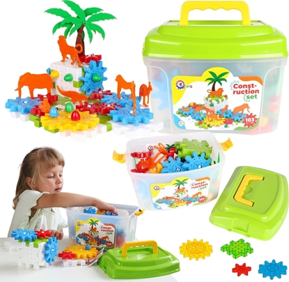 Attēls no Technok Zestaw konstrukcyjny 103el 3756 TechnoK p8