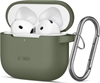 Picture of Tech-Protect Apple AIRPODS 4 SILICONE HOOK Case Olive Green