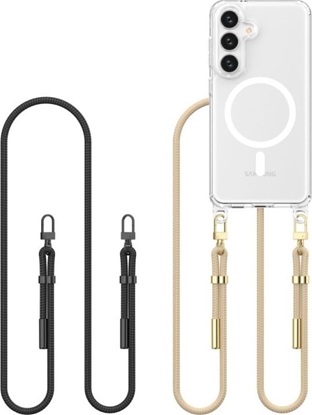 Attēls no TECH-PROTECT FLEXAIR CHAIN GALAXY S25 BLACK & TAUPE