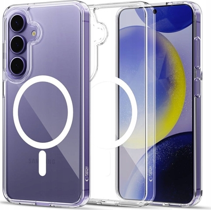 Attēls no TECH-PROTECT FLEXAIR HYBRID MAGSAFE GALAXY S25 CLEAR