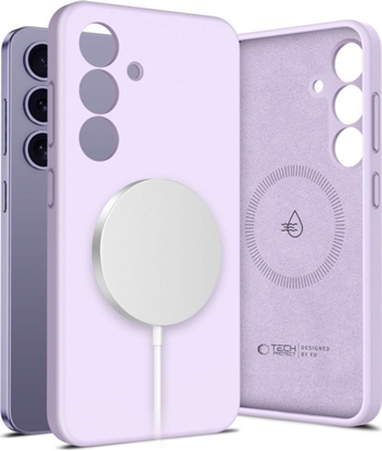 Attēls no TECH-PROTECT LIQUID SILICONE MAGSAFE GALAXY S25+ PLUS MAUVE