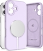 Picture of Tech-Protect Tech-Protect Liquid Silicone MagSafe iPhone 16 Case - Purple