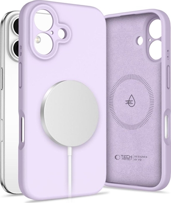 Attēls no TECH-PROTECT LIQUID SILICONE MAGSAFE IPHONE 16 MAUVE