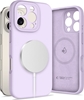 Picture of Tech-Protect Tech-Protect Liquid Silicone MagSafe Case for iPhone 16 Pro Max - Purple
