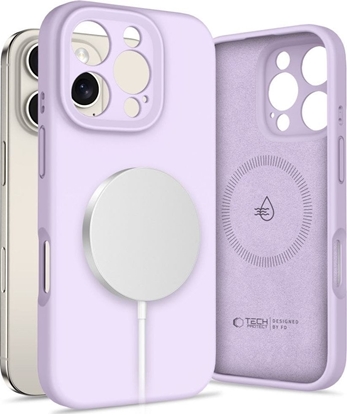 Attēls no TECH-PROTECT LIQUID SILICONE MAGSAFE IPHONE 16 PRO MAX MAUVE
