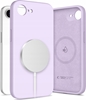 Picture of Tech-Protect Tech-Protect Liquid Silicone MagSafe iPhone 16e Case - Purple