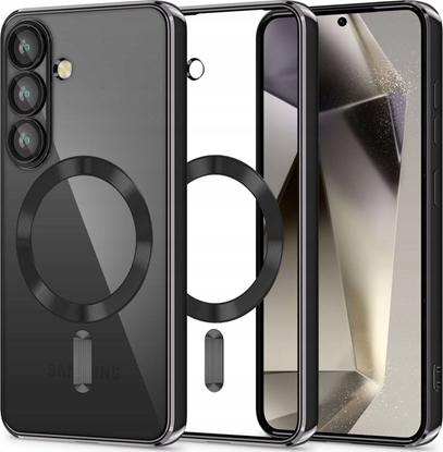 Attēls no TECH-PROTECT MAGFLEX MAGSAFE GALAXY S25 SHINY BLACK