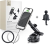 Изображение Tech-Protect Tech-Protect MM15W-V9 Car Holder with MagSafe for Dashboard and Air Vent 15W - Black