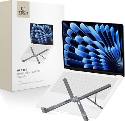 Изображение Tech-Protect Podstawka Tech-Protect ULS300 Universal Laptop Stand Grey