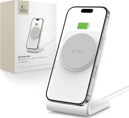 Изображение Tech-Protect Tech-Protect QI15W-A38 MagSafe Wireless Charger - White