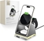 Attēls no Tech-Protect Tech-Protect QI15W-A43 3in1 Wireless Charger with MagSafe for Apple Devices - Black