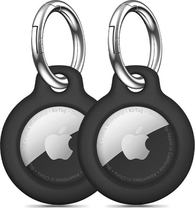 Attēls no TECH-PROTECT ROUGH 2-PACK APPLE AIRTAG BLACK