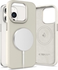 Picture of TECH-PROTECT SILICONE PURE MAGSAFE IPHONE 15 PRO MAX COSMIC LATTE