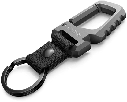 Picture of TECH-PROTECT SLIDELOCK CARABINER KEYCHAIN GUNMETAL