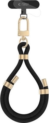 Attēls no Tech-Protect TECH-PROTECT C4S ROPE WRIST STRAP BLACK/GOLD