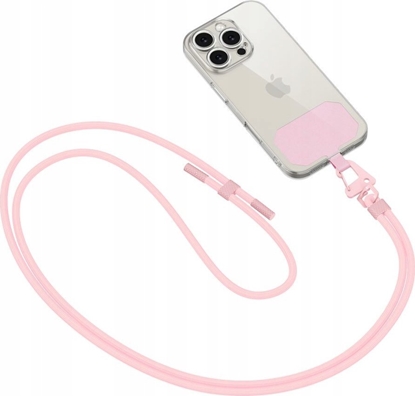 Attēls no Tech-Protect TECH-PROTECT C5S ROPE CROSSBODY STRAP BABY PINK