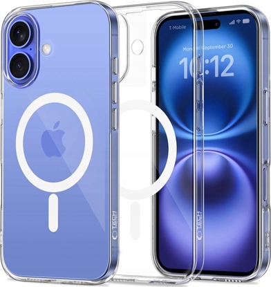 Attēls no Tech-Protect TECH-PROTECT FLEXAIR MAGSAFE IPHONE 16 CLEAR