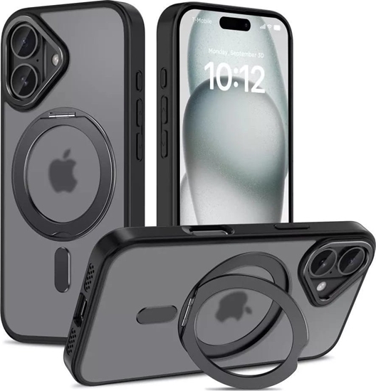 Picture of Tech-Protect TECH-PROTECT MAGRING MAGSAFE IPHONE 16 MATTE BLACK